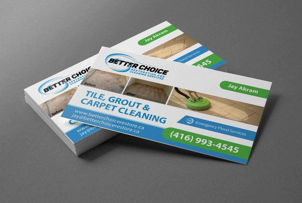 Better Choice Restoration - Commercial Stationery & Visiting Card
