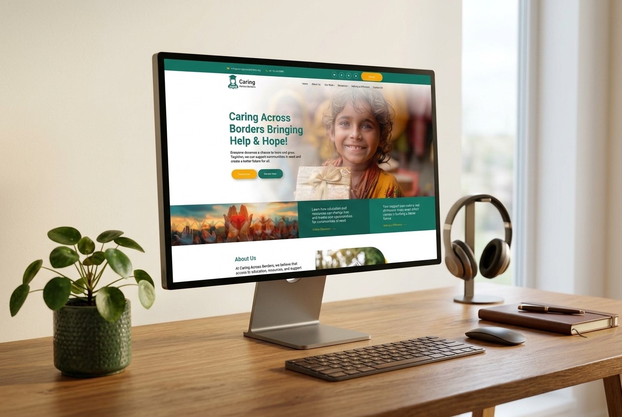 Caring Across Borders - Non-Profit & Humanitarian Platform