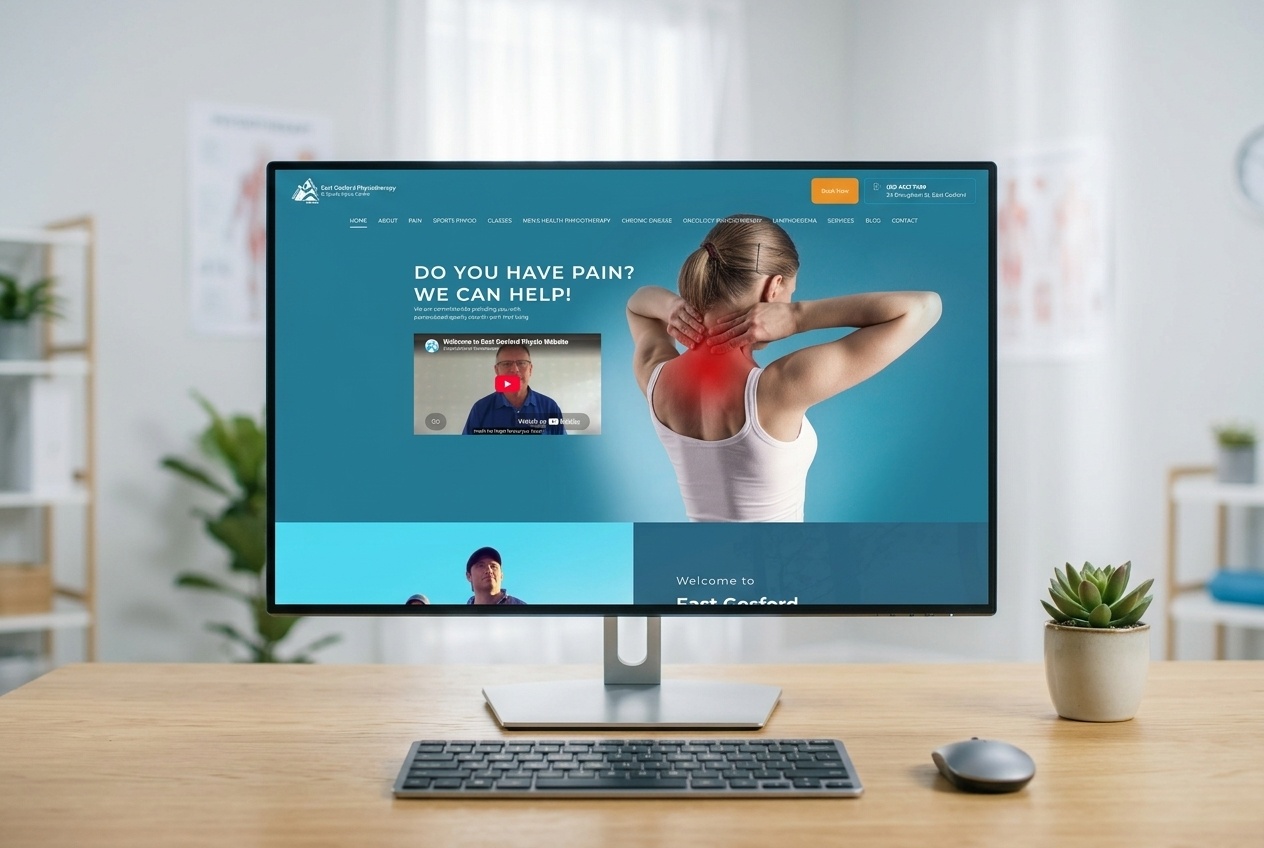 East Gosford Physiotherapy - Clinical Web Development