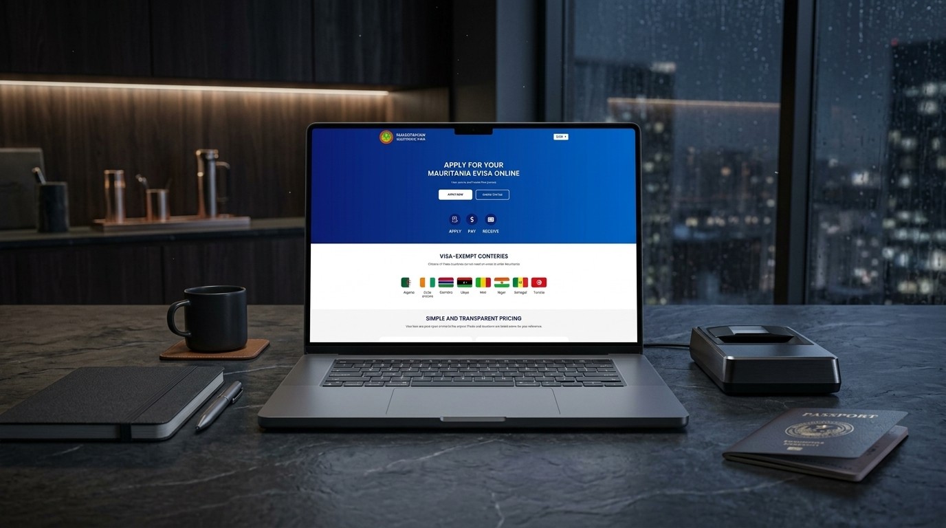 Mauritania eVisa - Official Government & Visa Portal