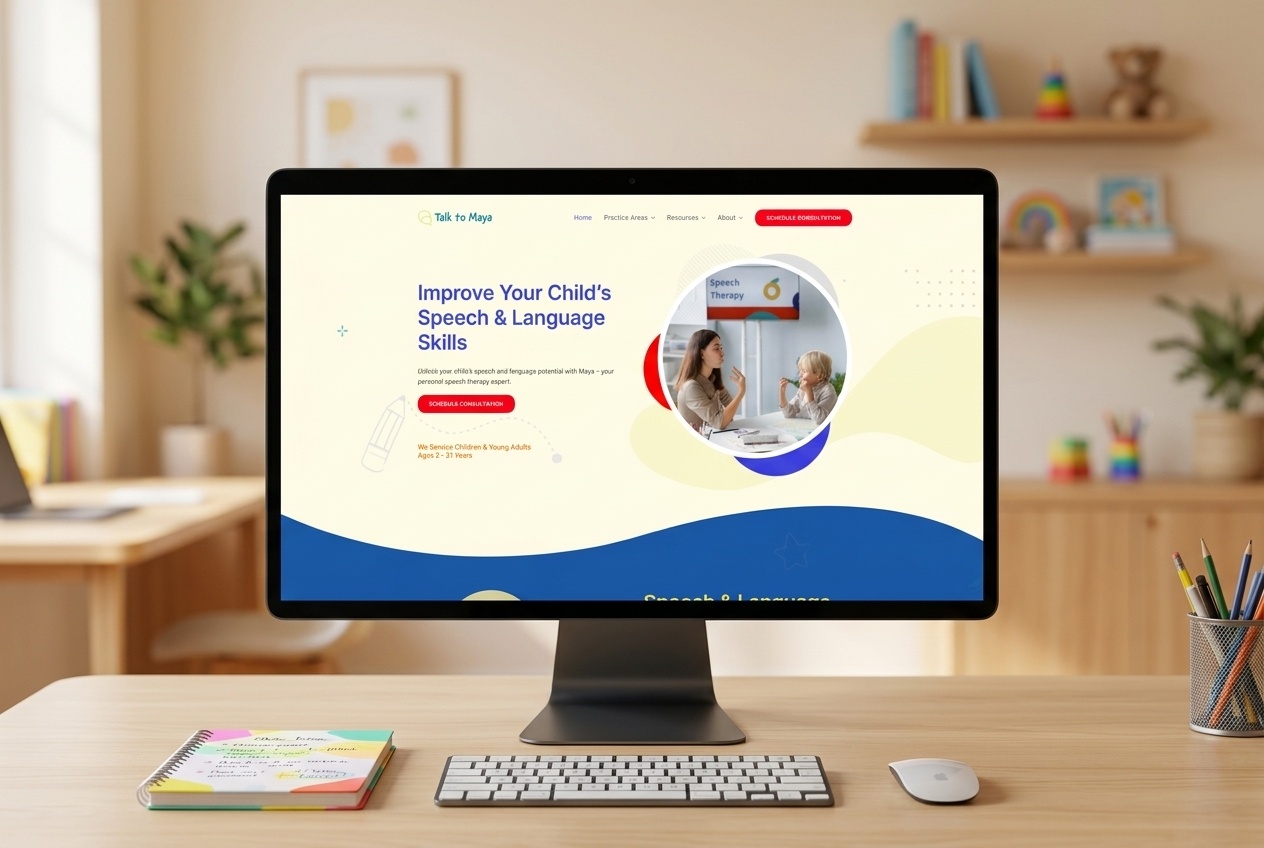 Talk to Maya - Speech Therapy Platform Development